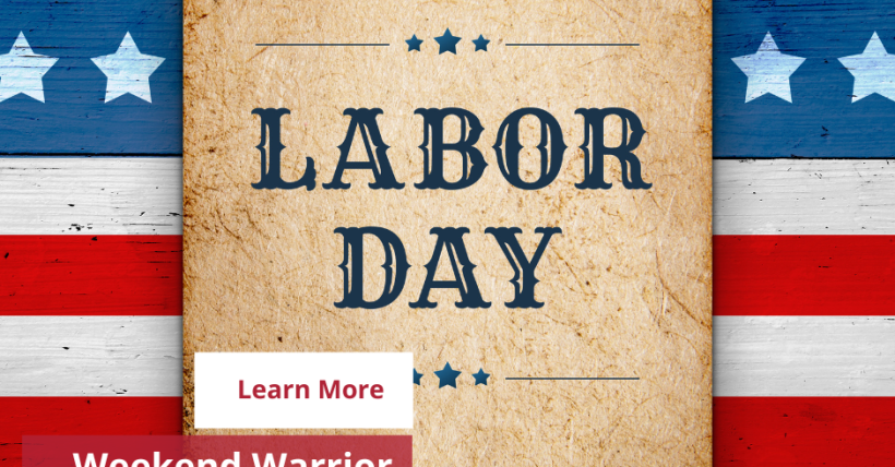 Weekend Warrior: Labor Day Weekend 2025 | Amy Jones Group
